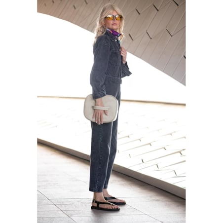 Torba COOLERBAG M POCKET, herringbone sand