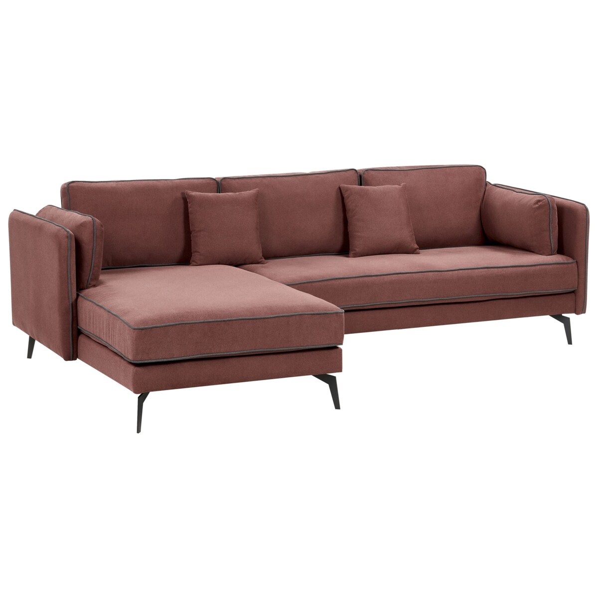 Narożnik ALTAN Burgundowy Prawostronny