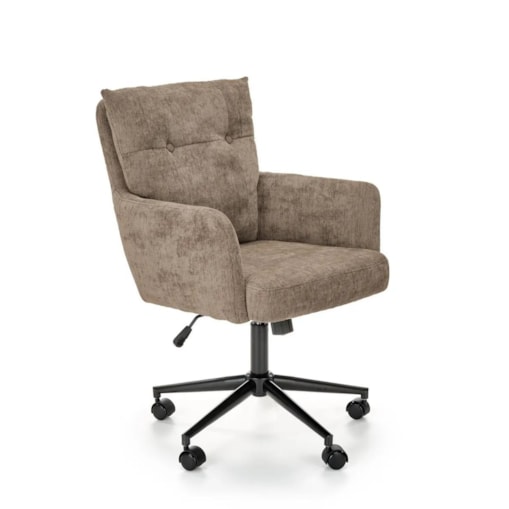 Fotel biurowy FLORES jasnobrązowy