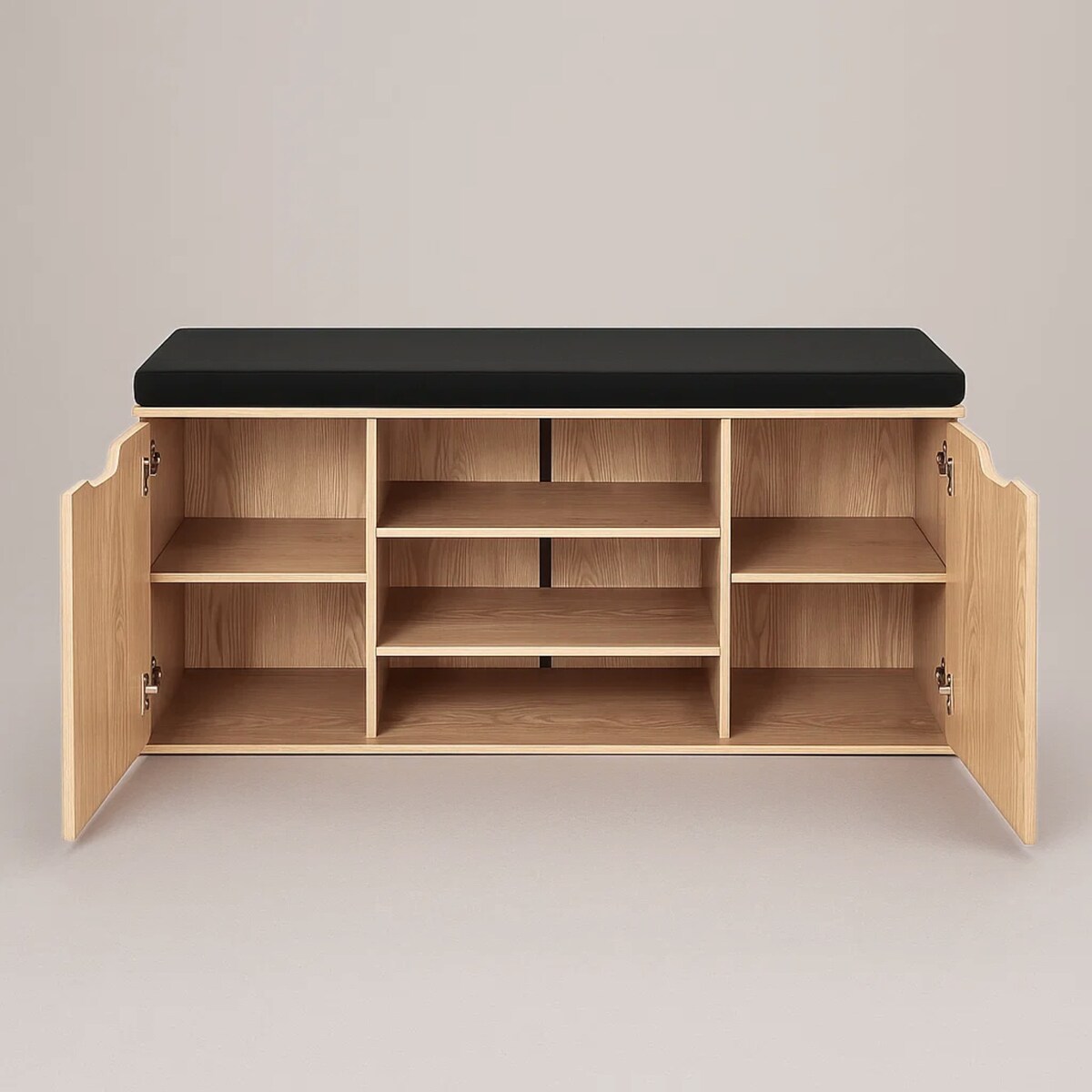 Szafka na buty z siedziskiem PORTA, 103 x 30 x 46 cm