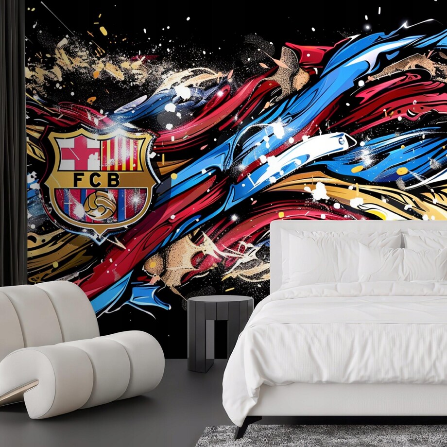 Fototapeta Dla Piłkarza Fc Barcelona 368X254 Do Salonu, Sypialni