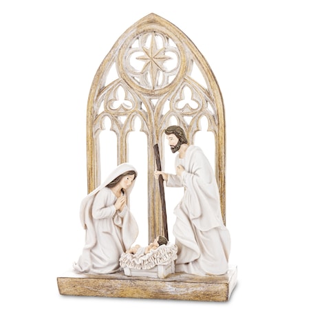 Dekoracja świąteczna 28x17x8,5 cm SZOPKA BOŻONARODZENIOWA-4