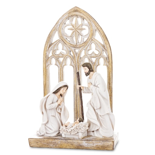 Dekoracja świąteczna 28x17x8,5 cm SZOPKA BOŻONARODZENIOWA-4