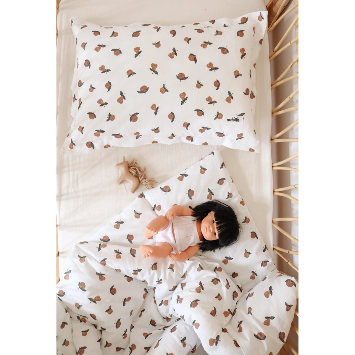 POŚCIEL BAWEŁNIANA Z WYPEŁNIENIEM GARDEN FRUITS - M