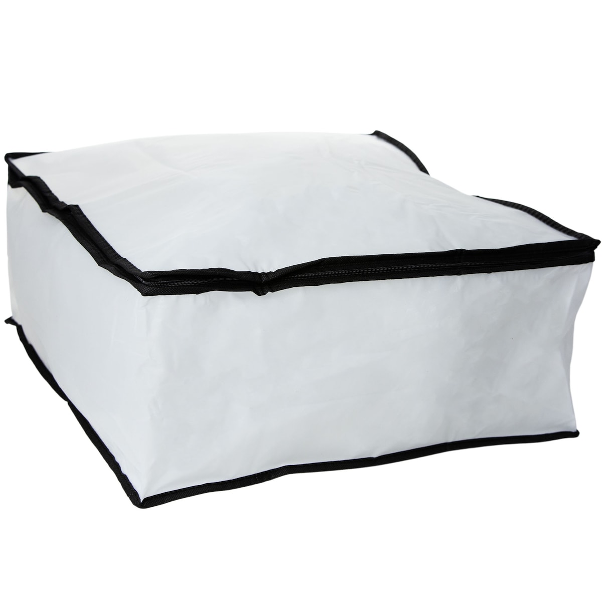 Pokrowiec Worek Do Przechowywania Ubrań Pościeli Zamykany 60X45X30 Cm