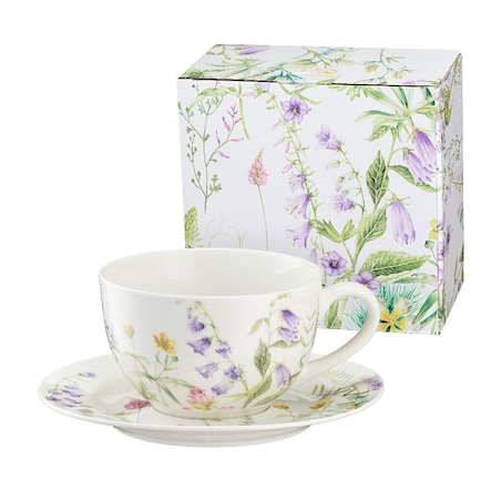 VILLA ITALIA Filiżanka do herbaty porcelanowa 280 ml VIOLA