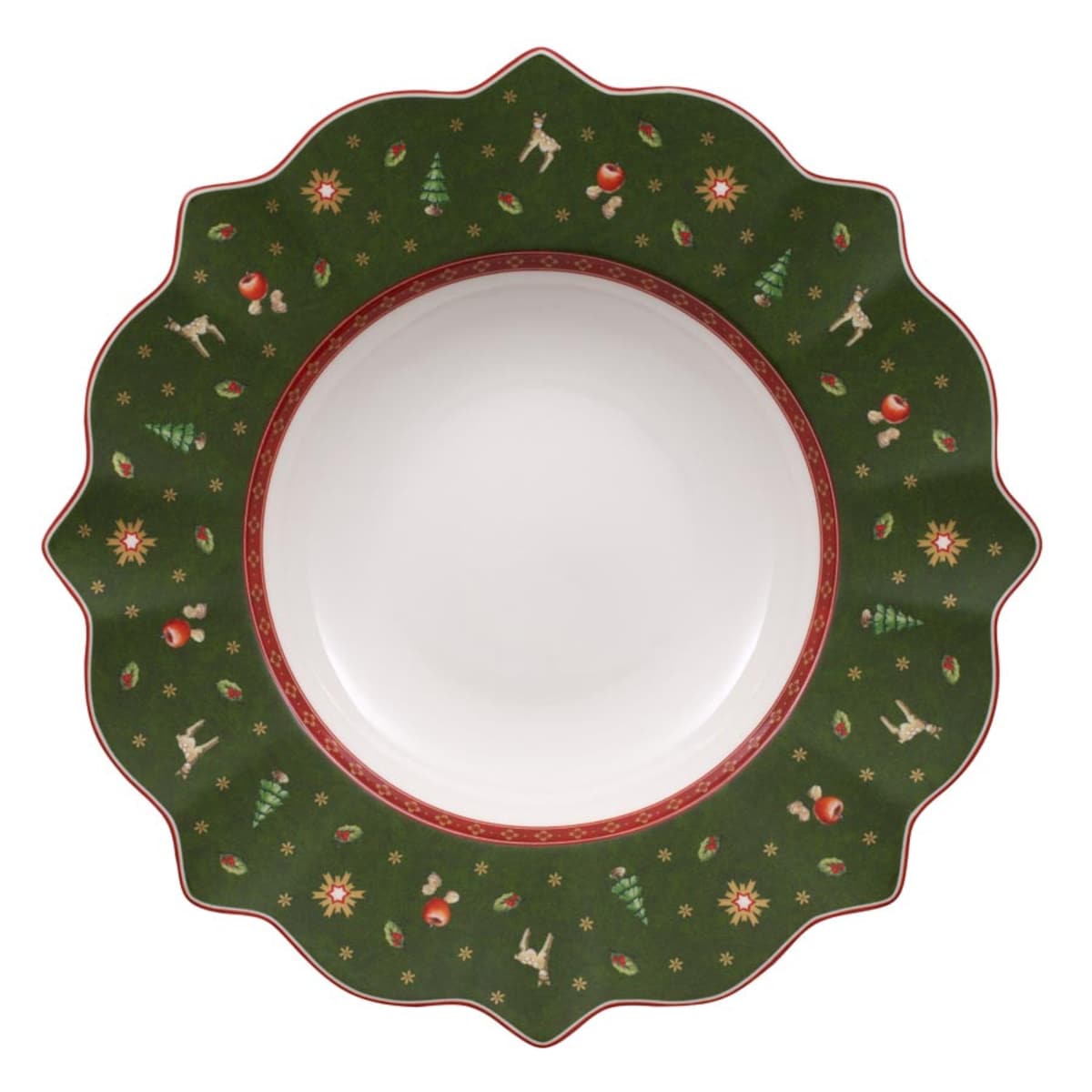 Talerz głęboki zielony Toy's Delight, 26 cm, Villeroy & Boch