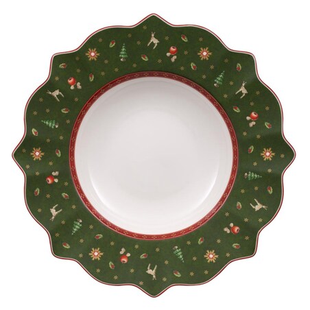 Talerz głęboki zielony Toy's Delight, 26 cm, Villeroy & Boch