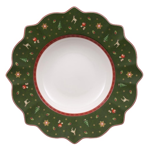 Talerz głęboki zielony Toy's Delight, 26 cm, Villeroy & Boch