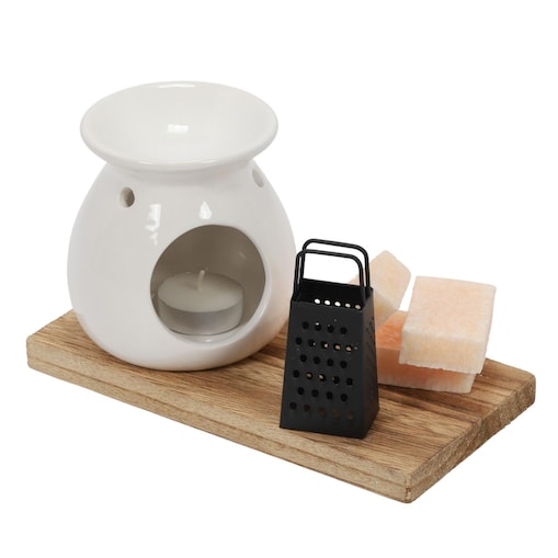 Zestaw zapachowy z kominkiem, 6 elementów