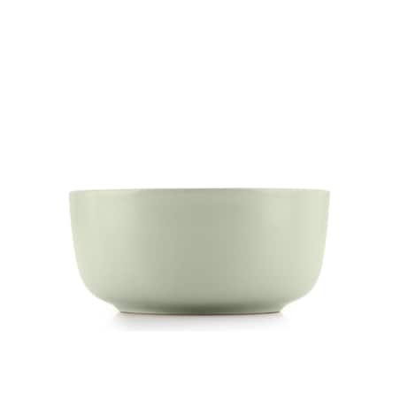 KONSIMO VICTO Zestaw misek dla 6 osób (6 elementów) beżowo-zielono-szary