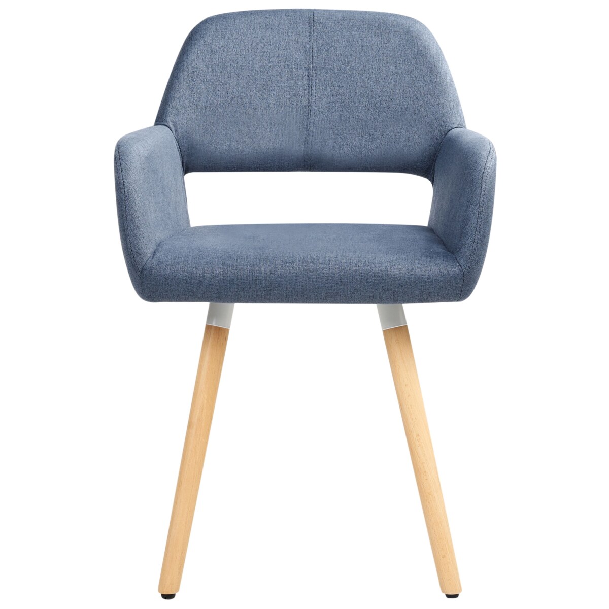 Zestaw 2 krzeseł do jadalni CHICAGO Granatowy