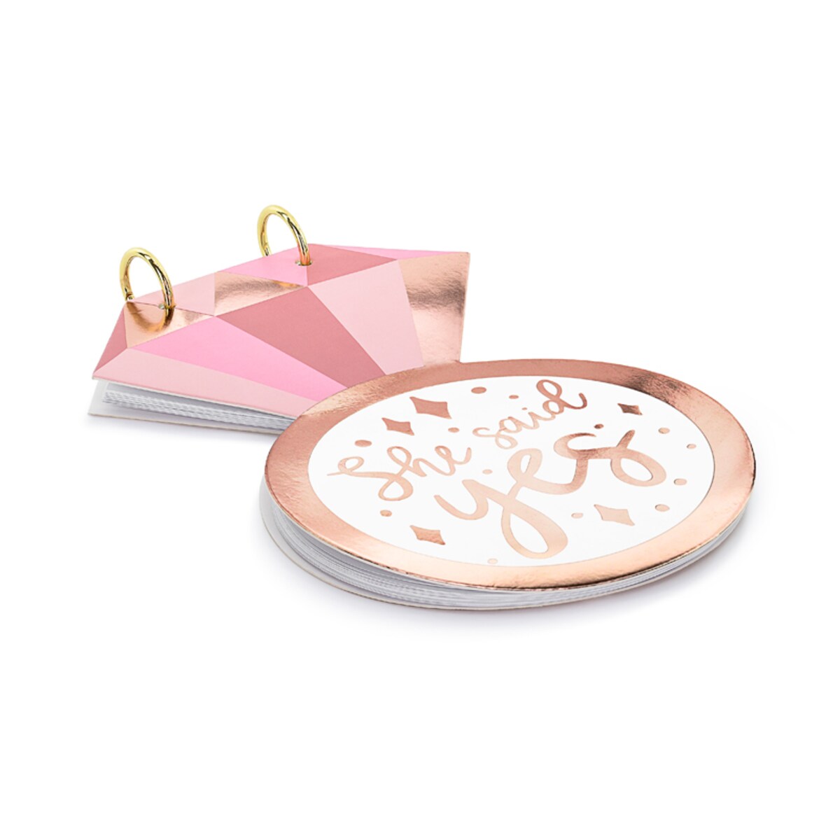 Księga gości - Pierścionek, 17x27 cm