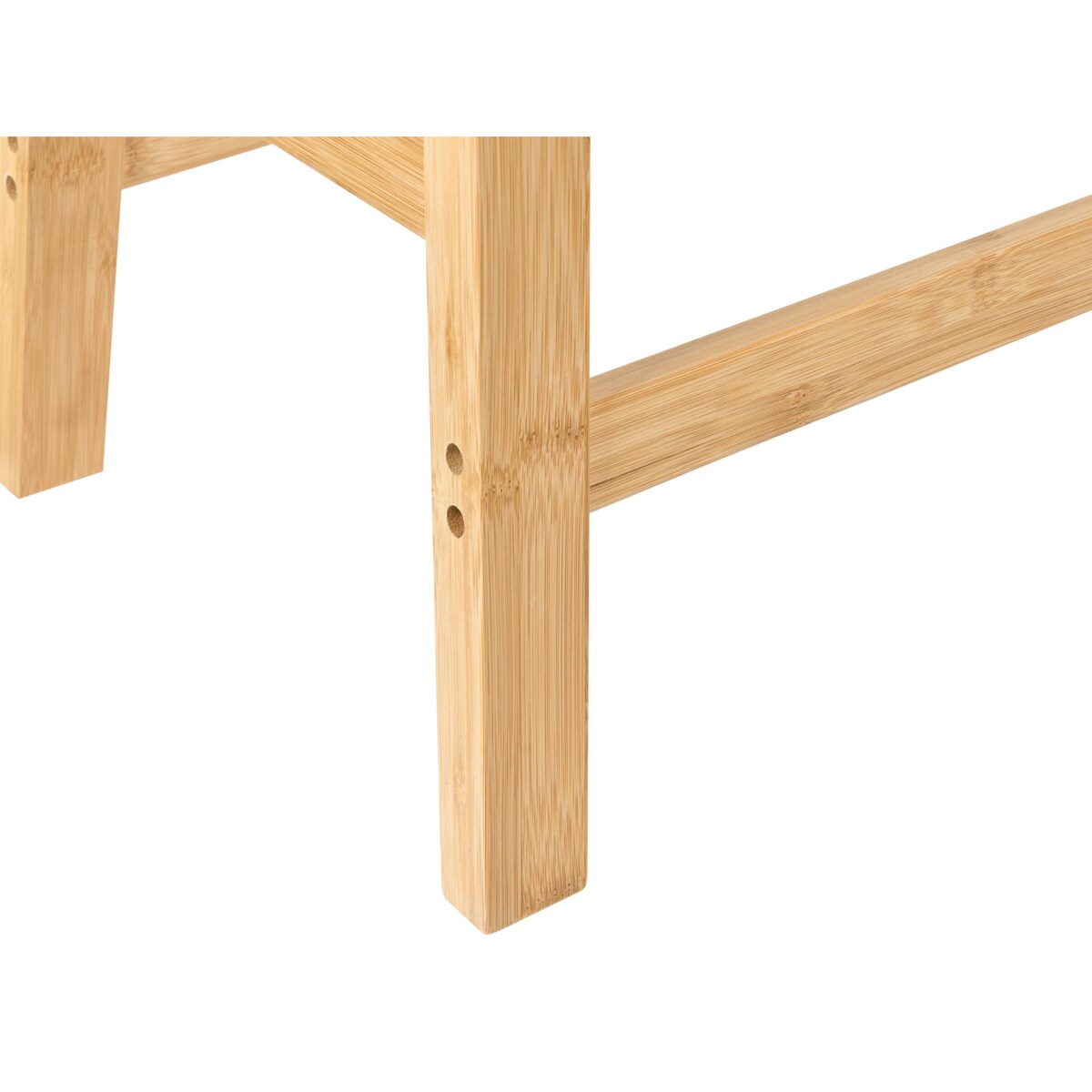 Ławka łazienkowa bambusowa jasne drewno IGUAZU