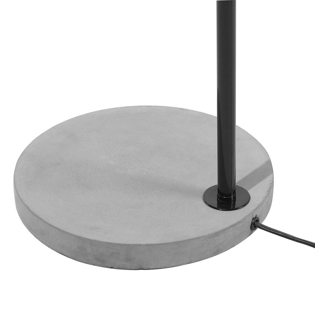 Lampa podłogowa CORBONES Regulowana Metal Czarny