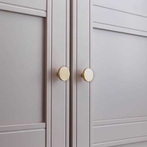 Gałka meblowa uchwyt do mebli złota klasyczna do szafek szuflad 30mm