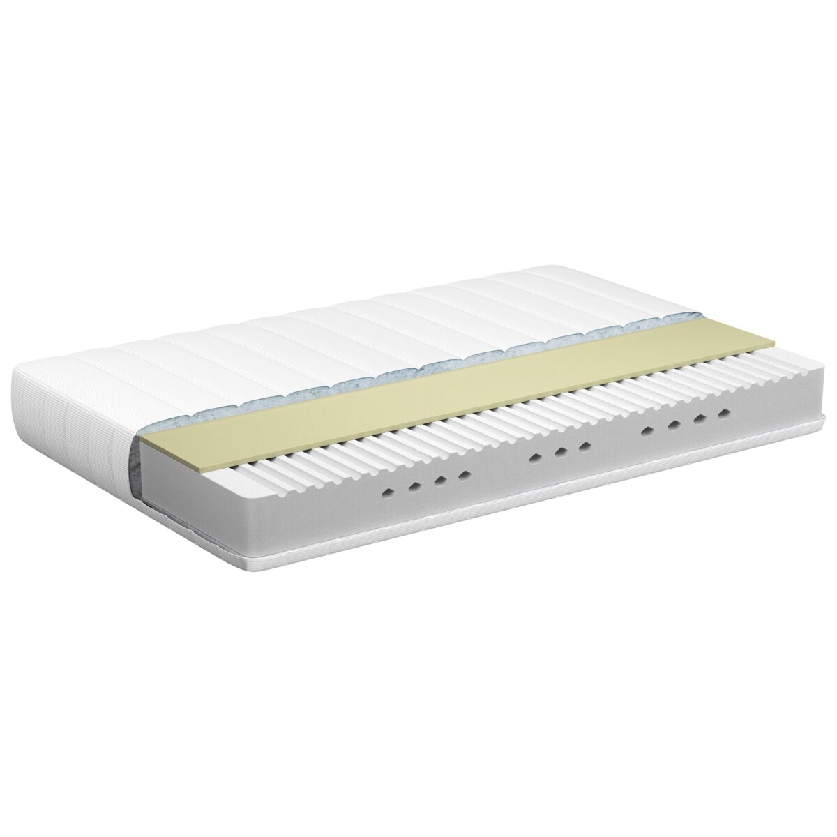 Materac termoelastyczny WHISPER MEMORY 7 PLUS H2/3 średnio twardy 180 x 200 cm