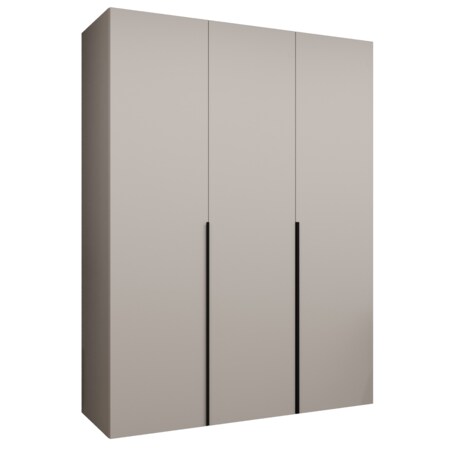 Szafa uchylna otwierana ALICANTE 1 150 wys. 202 cm Kaszmir + u. Czarny