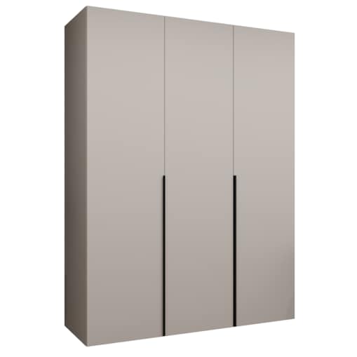 Szafa uchylna otwierana ALICANTE 1 150 wys. 202 cm Kaszmir + u. Czarny