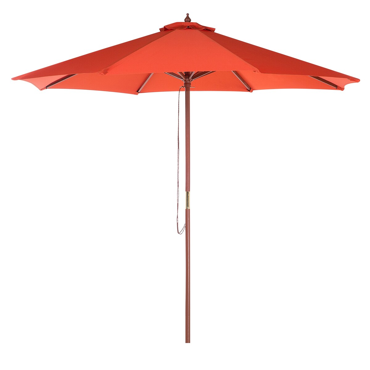 Parasol ogrodowy 270 cm TOSCANA Czerwony