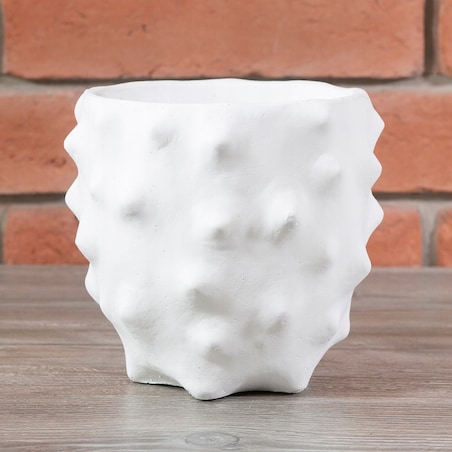 DONICA KRITA betonowa biała śr. 16cm