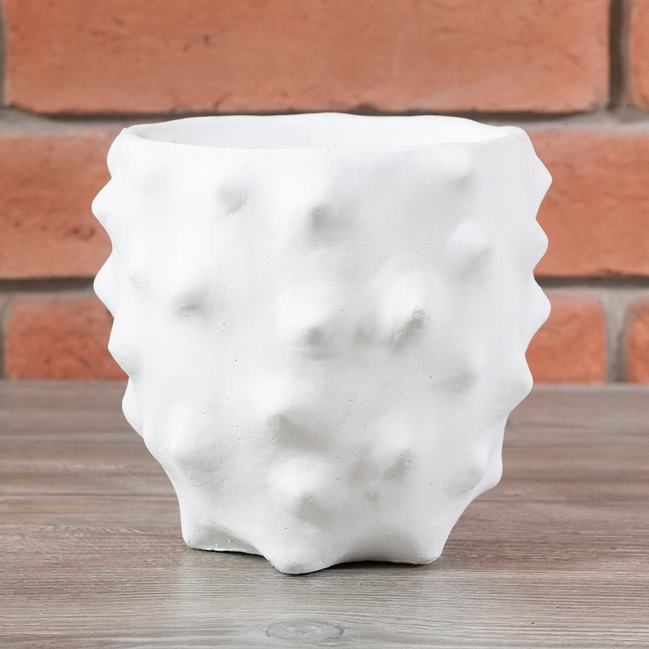DONICA KRITA betonowa biała śr. 16cm