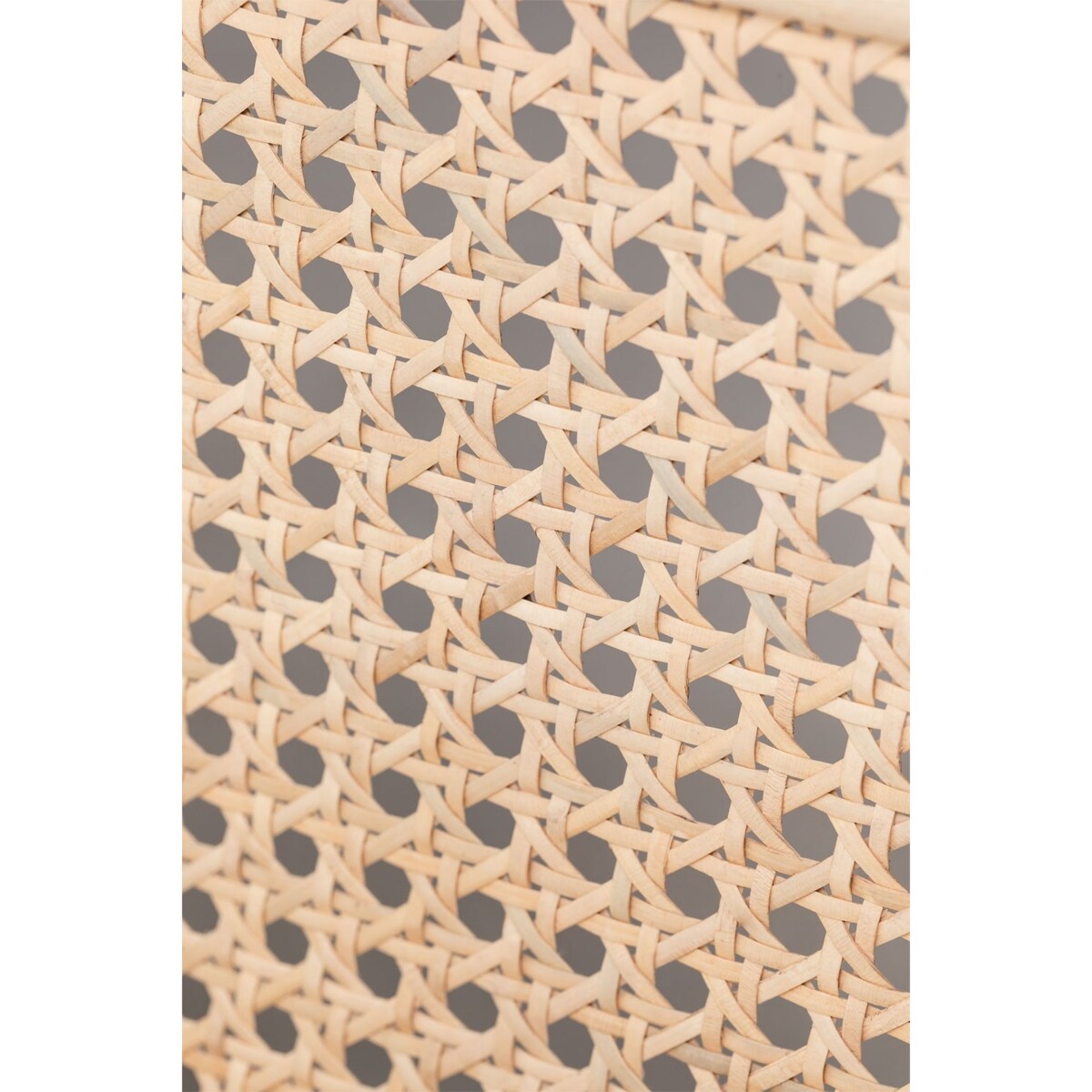 Fotel rattanowy z plecionką wiedeńską i poduchami