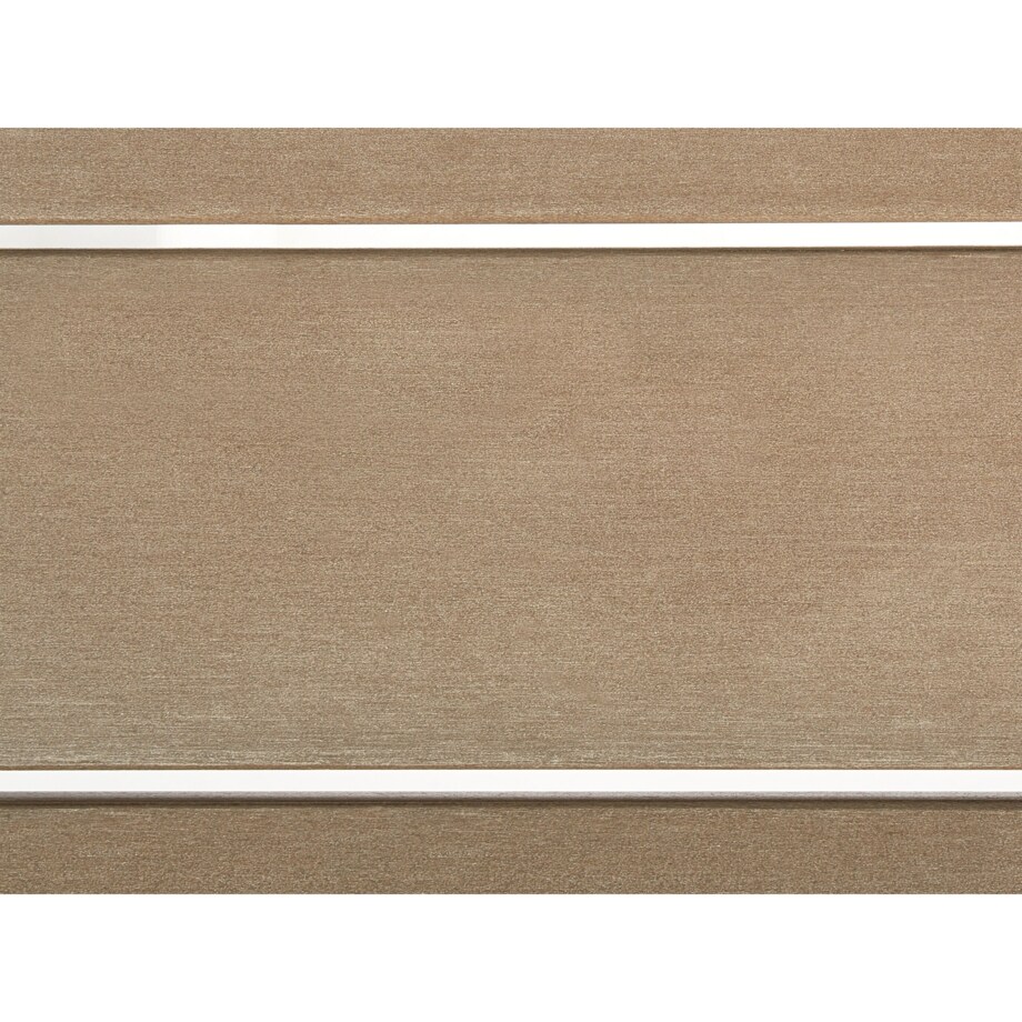 Stół ogrodowy MESSINA 100 cm 52 cm Biały
