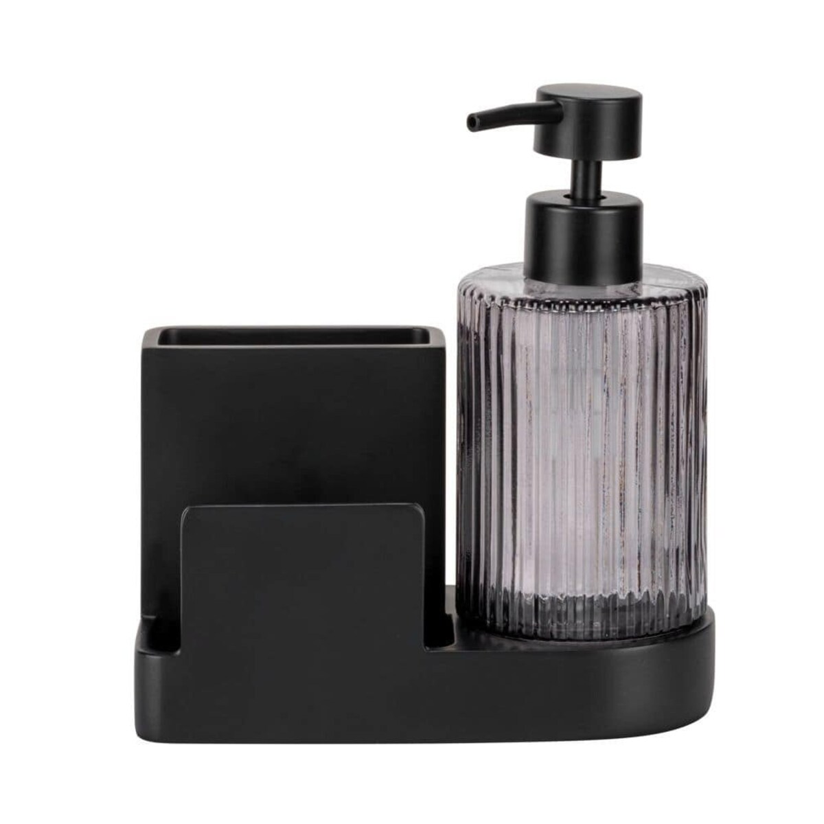 Organizer łazienkowy 17x16x7,5cm z dozownikiem 420 ml APINA