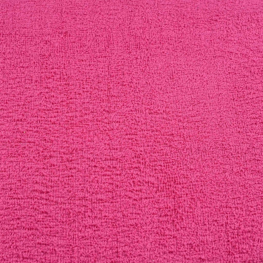 vidaXL Ręczniki kąpielowe, 4 szt, różowe, 100x150 cm, bawełna 100%