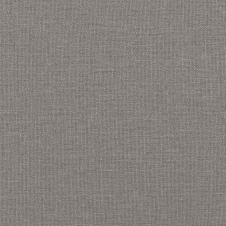 vidaXL Krzesła stołowe, 6 szt., taupe, tapicerowane tkaniną