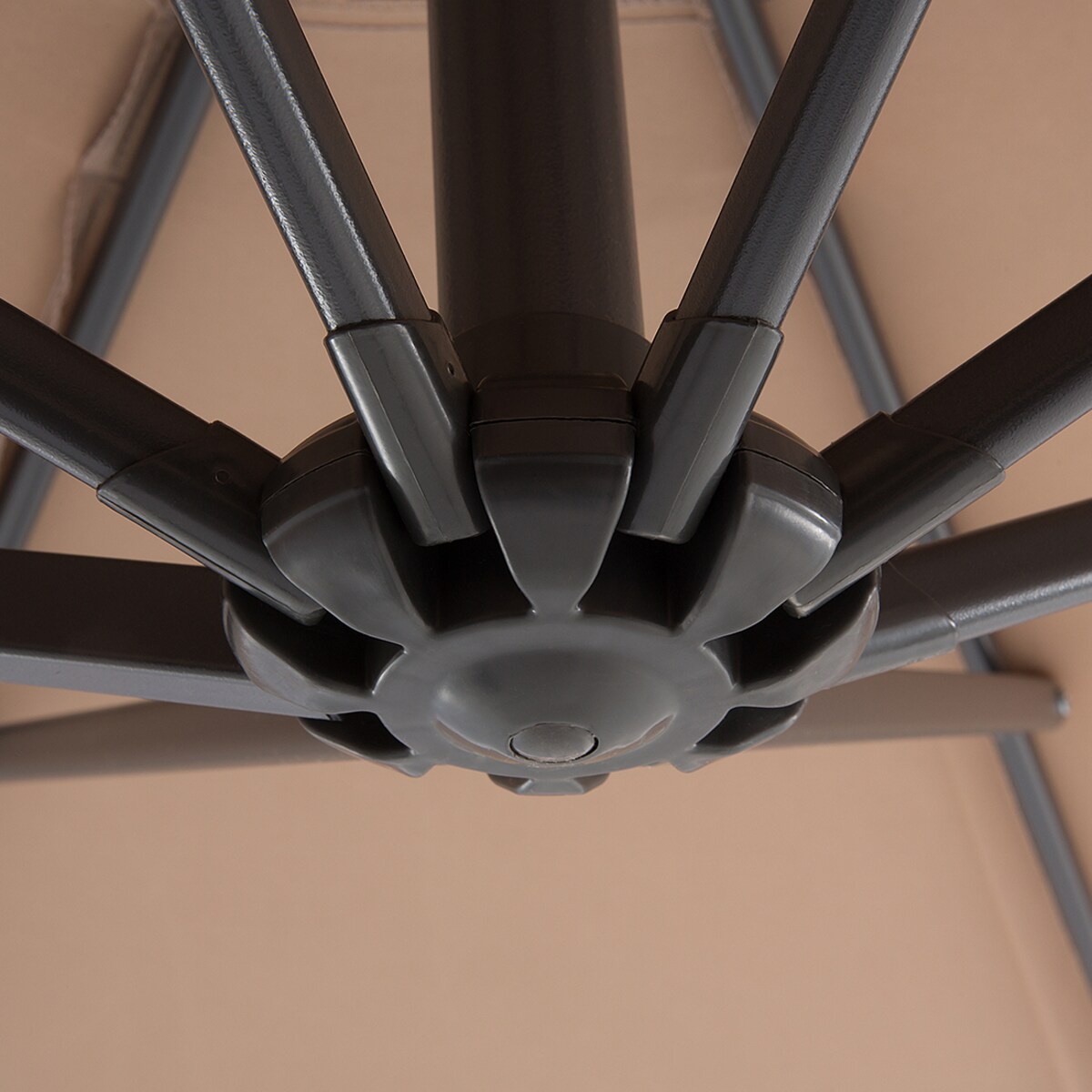 Parasol ogrodowy na wysięgniku 300 cm RAVENNA Piaskowy