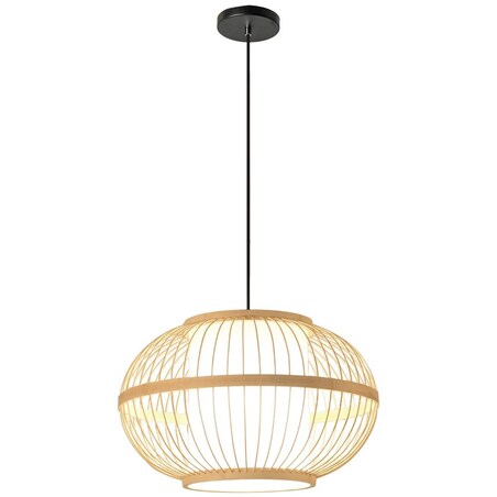 Lampa wisząca nauralna Boho 50cm APP1632-1CP