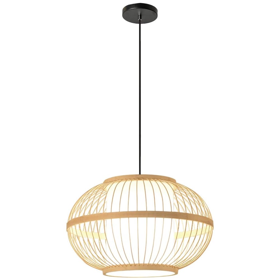 Lampa wisząca nauralna Boho 50cm APP1632-1CP