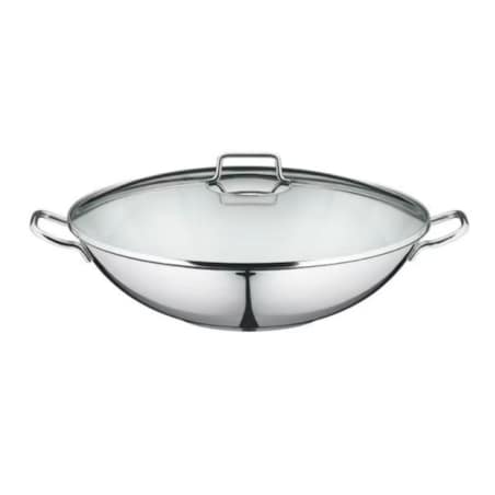 Wok z wkładem do gotowania na parze Macao, 36 cm, WMF