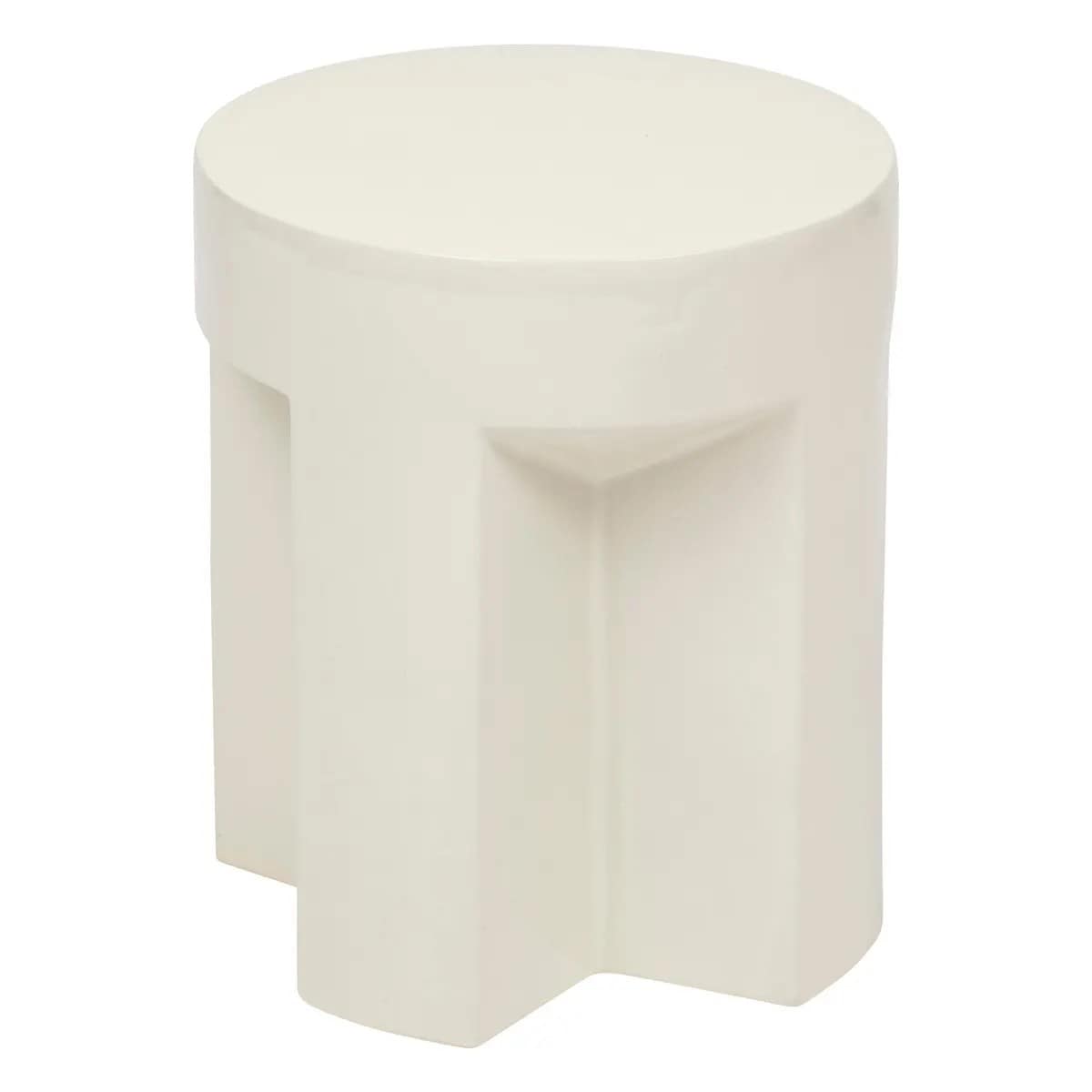 Stolik pomocniczy kamionka kremowy Tananei