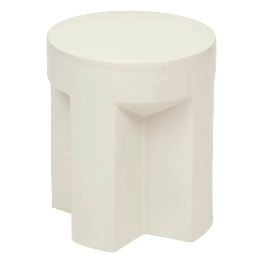 Stolik pomocniczy kamionka kremowy Tananei