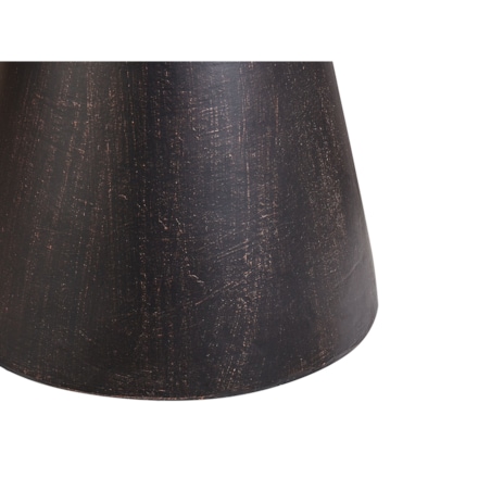 Stolik pomocniczy MINCIO 45 cm 45 cm Czarny