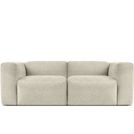 KONSIMO BUFFO 2-osobowa sofa z niezwykle miękkim i wygodnym siedziskiem, kolor ecru