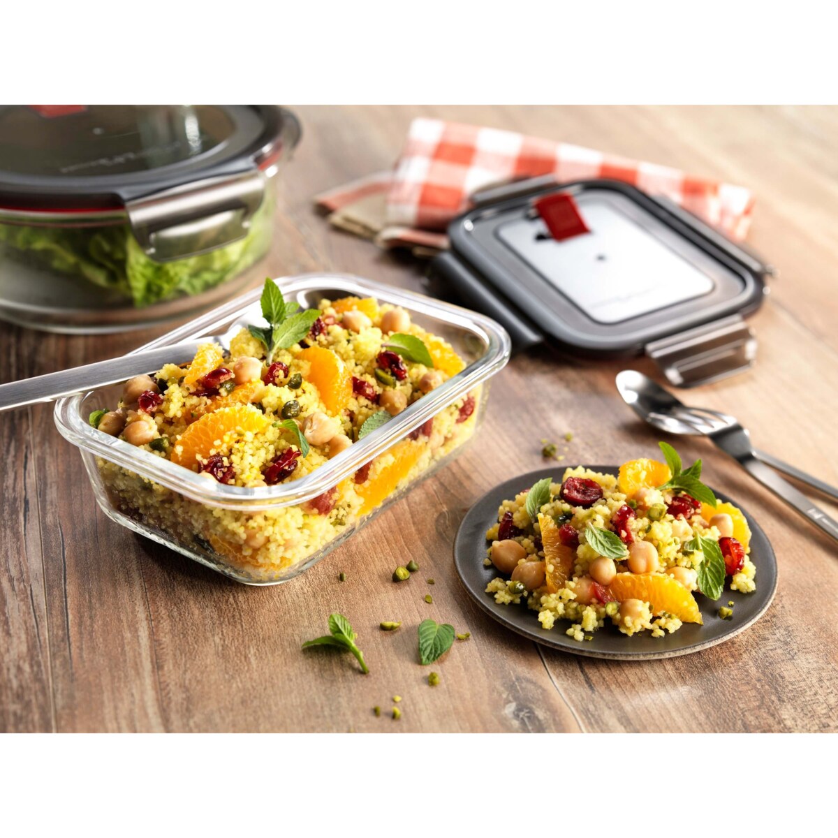 Pojemnik szklany prostokątny Zwilling Gusto - 600 ml