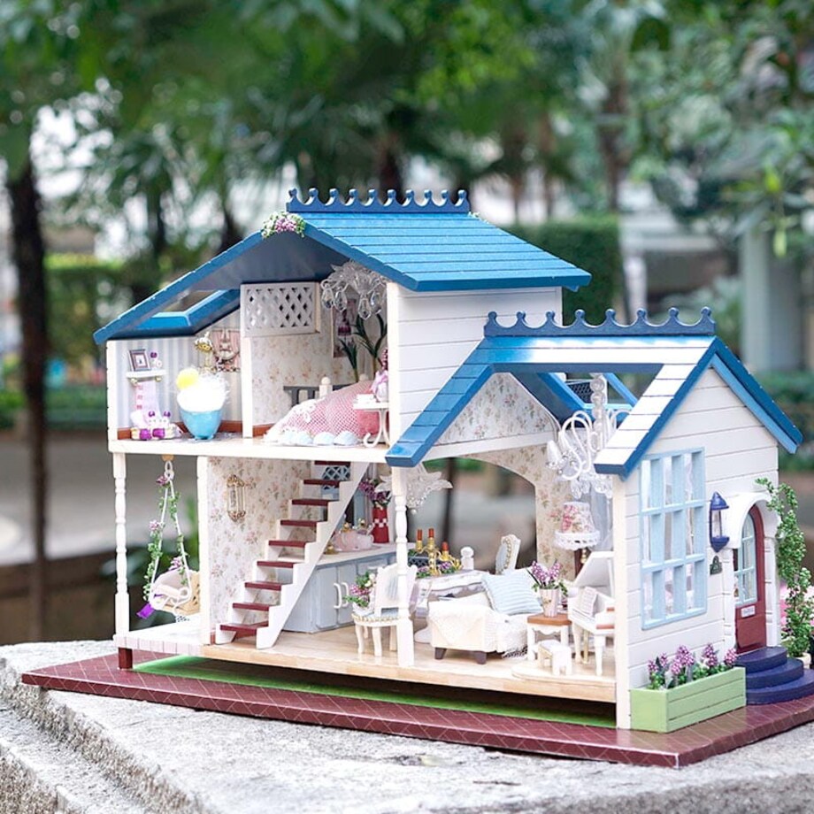 Miniaturowy domek - Amerykański cottage