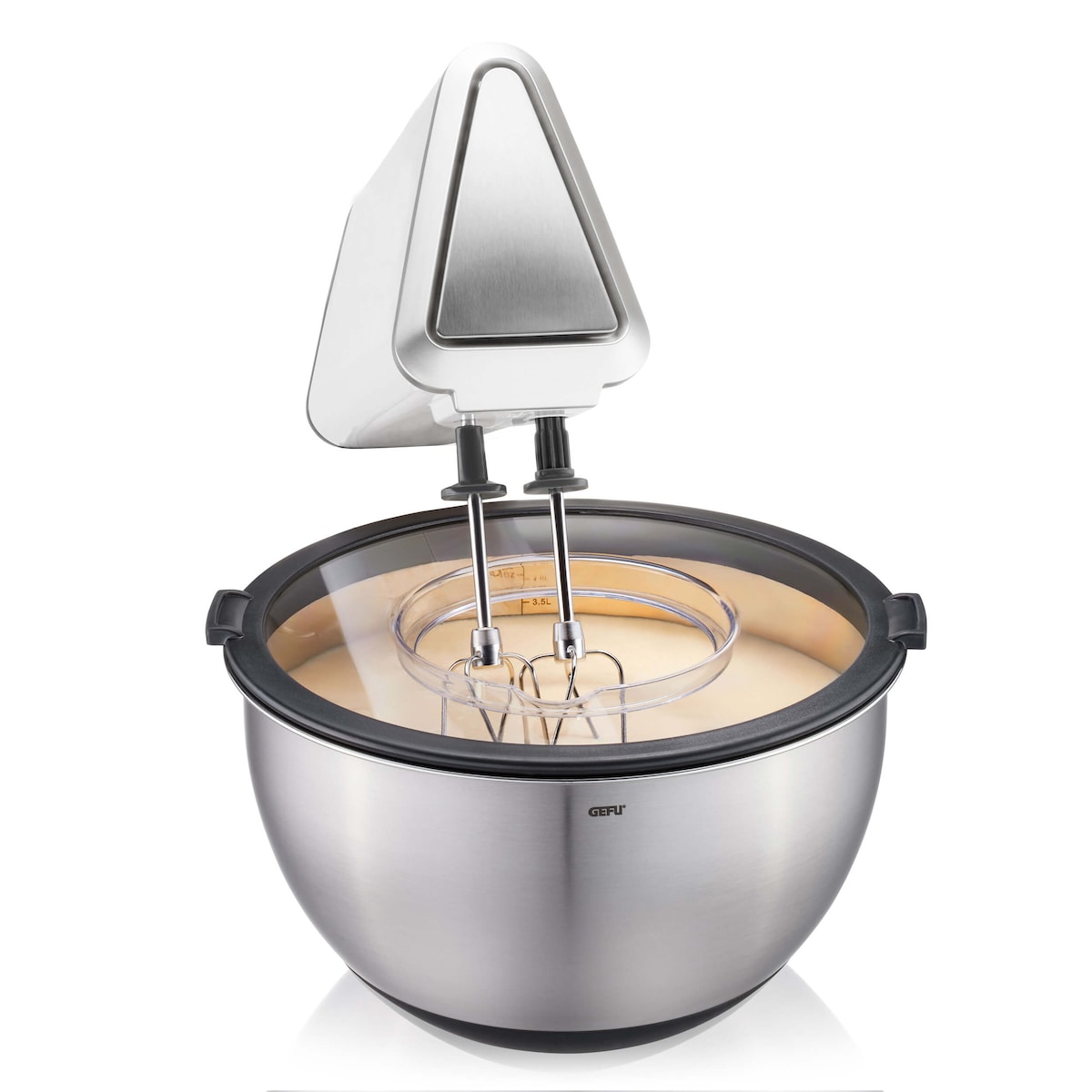 Zestaw 2 mis metalowych z pokrywką MUOVO