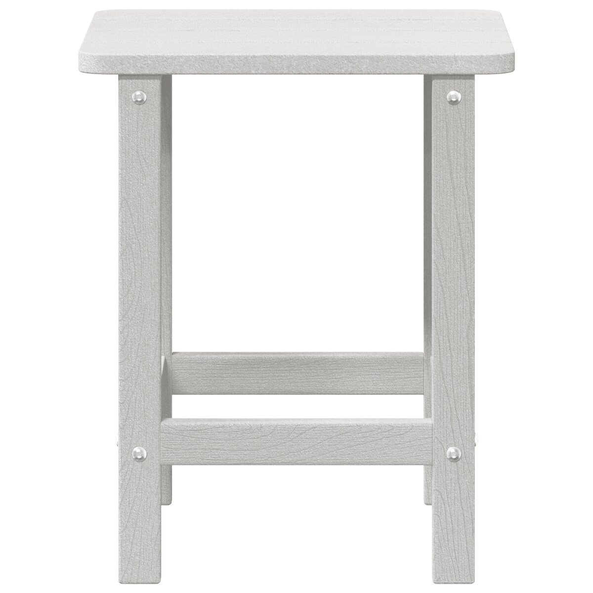 vidaXL Stolik Adirondack Biały 38x38x45 cm HDPE