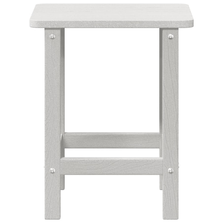 vidaXL Stolik Adirondack Biały 38x38x45 cm HDPE