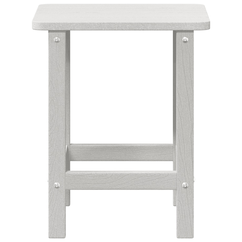 vidaXL Stolik Adirondack Biały 38x38x45 cm HDPE