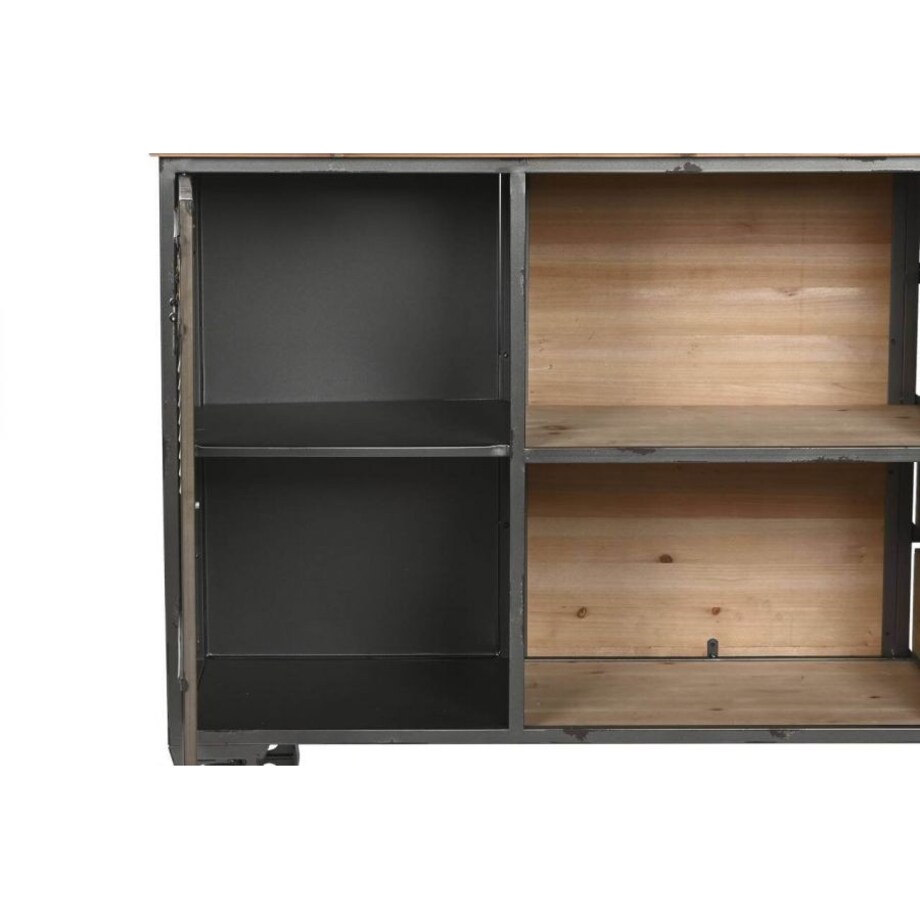 Komoda industrialna na kółkach 104 cm