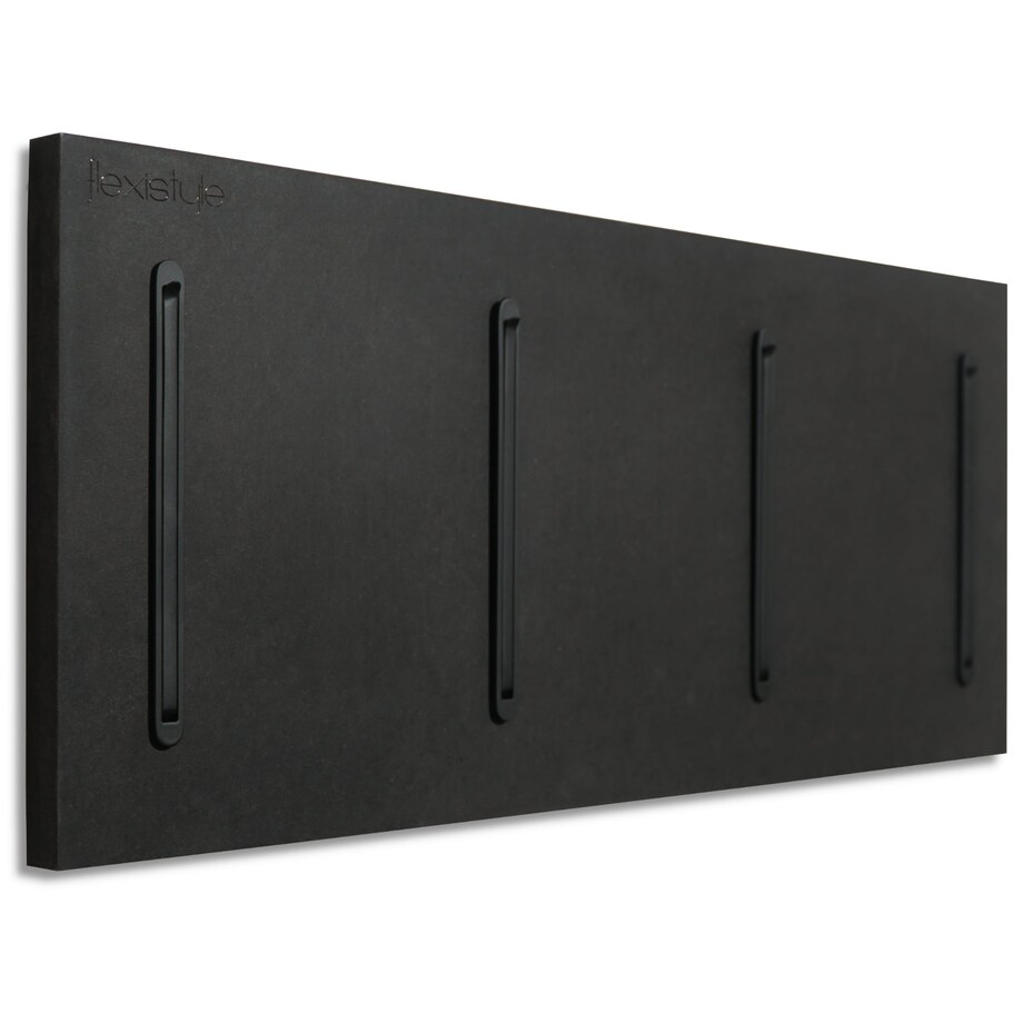 Wieszak na Ubrania czarny 25x60cm na kurtki