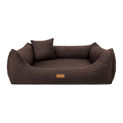 Ortopedyczne, duże legowisko w kolorze brązowym 120x90