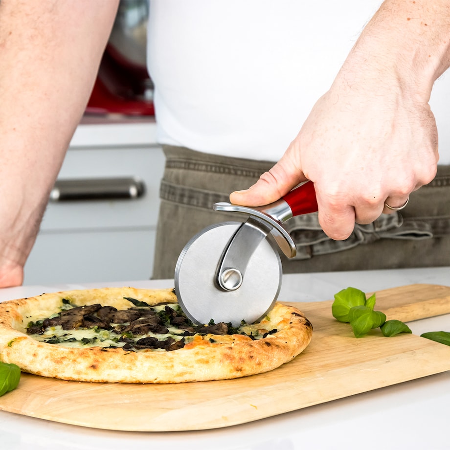 KitchenAid nóż do krojenia pizzy CORELINE Empire Red