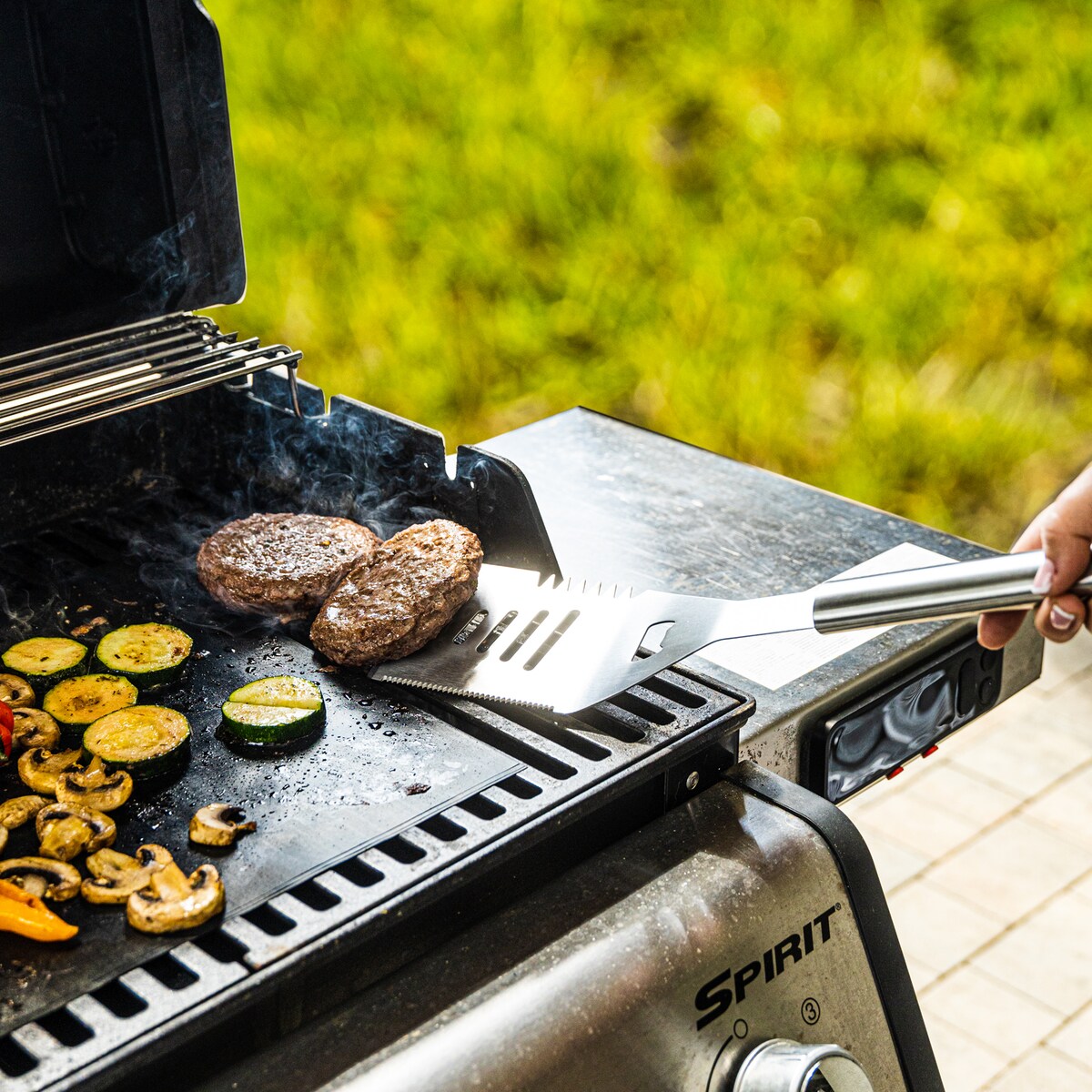 Zestaw przyborów do grilla, 3 elementy, Narzędzia do grillowania, KINGHOFF